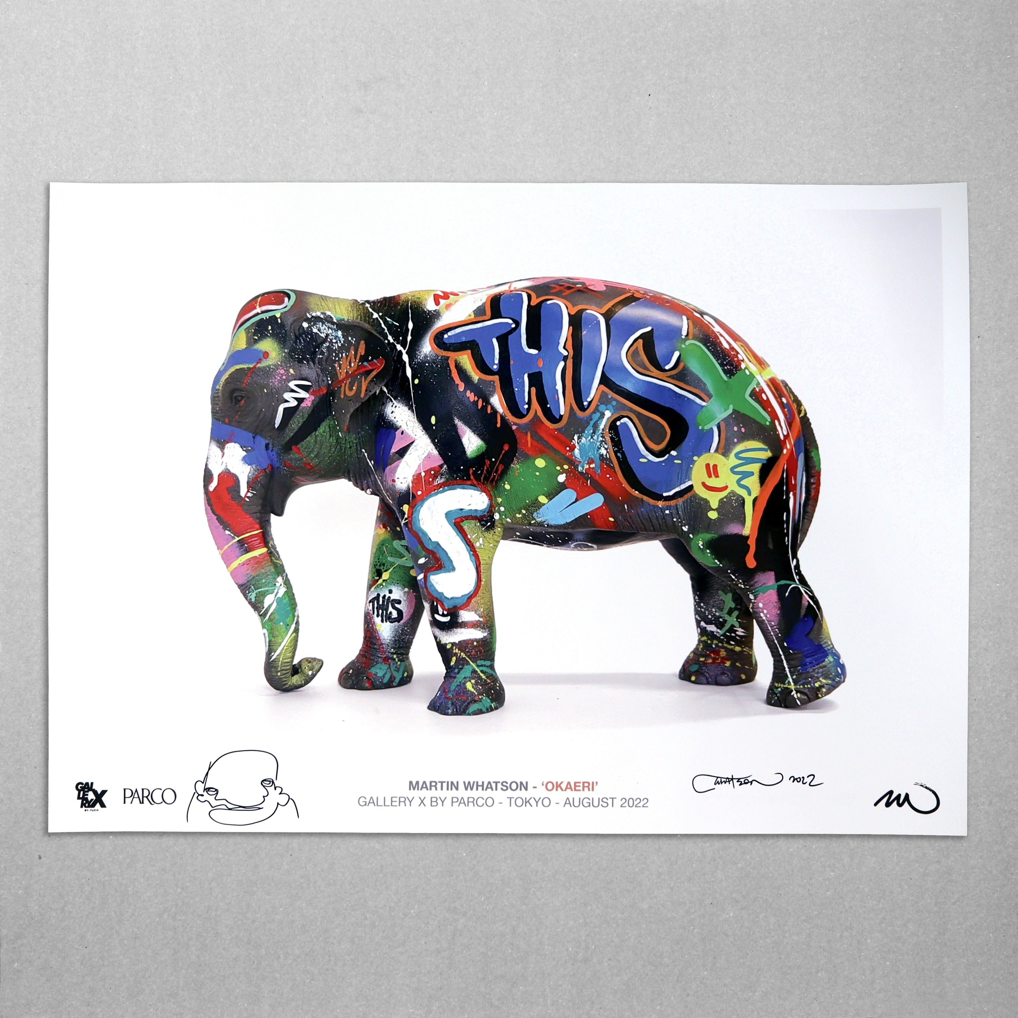 Martin Whatson Beyond The Wall 真作 Martin Whatson（マーティン・ワトソン）「Beyond The Wall -main ed