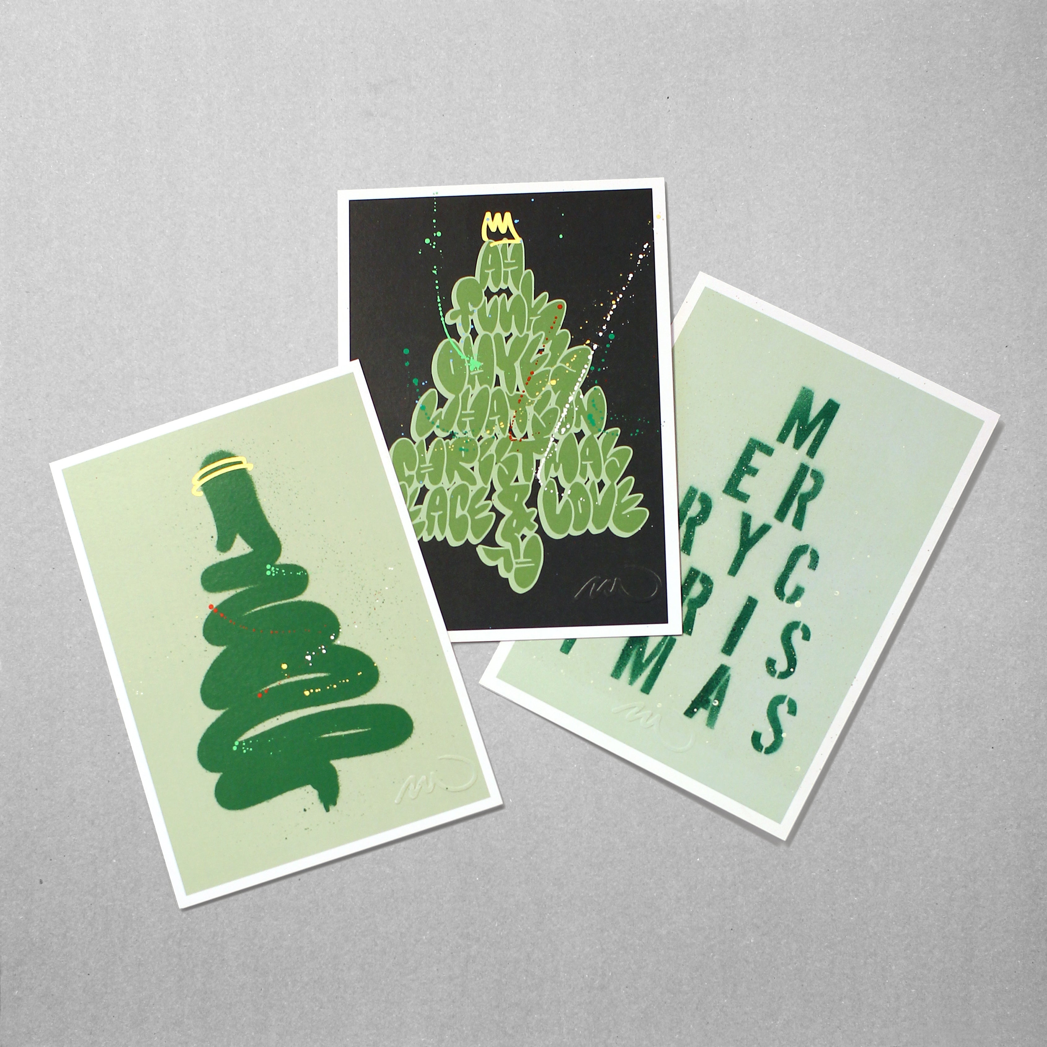 Christmas card - 3 pack